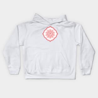 Root Chakra Manadala - 08 Kids Hoodie